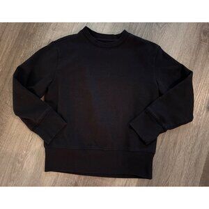 Athletic works black basic crewneck sweatshirt youth size medium (8)